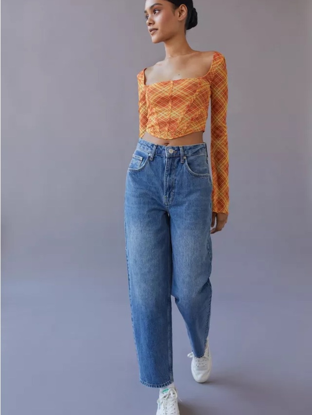 BDG Urban Outfitters High-Rise Baggy Petite Jeans